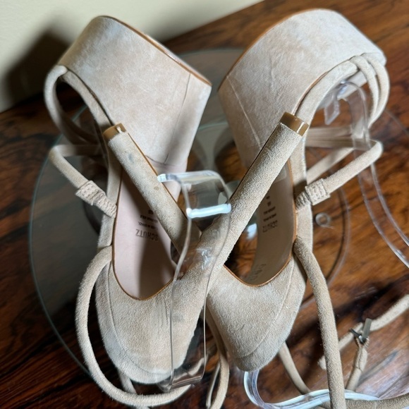 SCHUTZ Tan Platform Heels - Picture 12 of 16